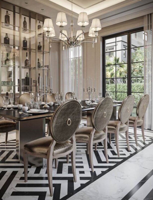 Phòng ăn biệt thự StarLake