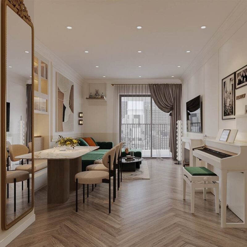 Hoàn thiện nội thất Jadin Long Biên chị Han - 08