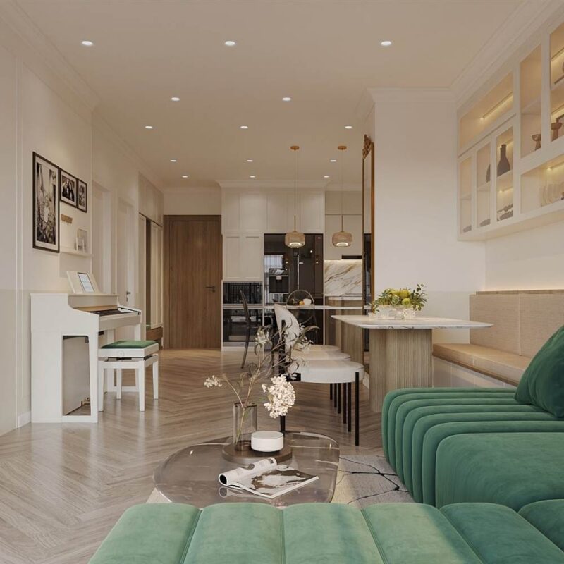 Hoàn thiện nội thất Jadin Long Biên chị Han - 11