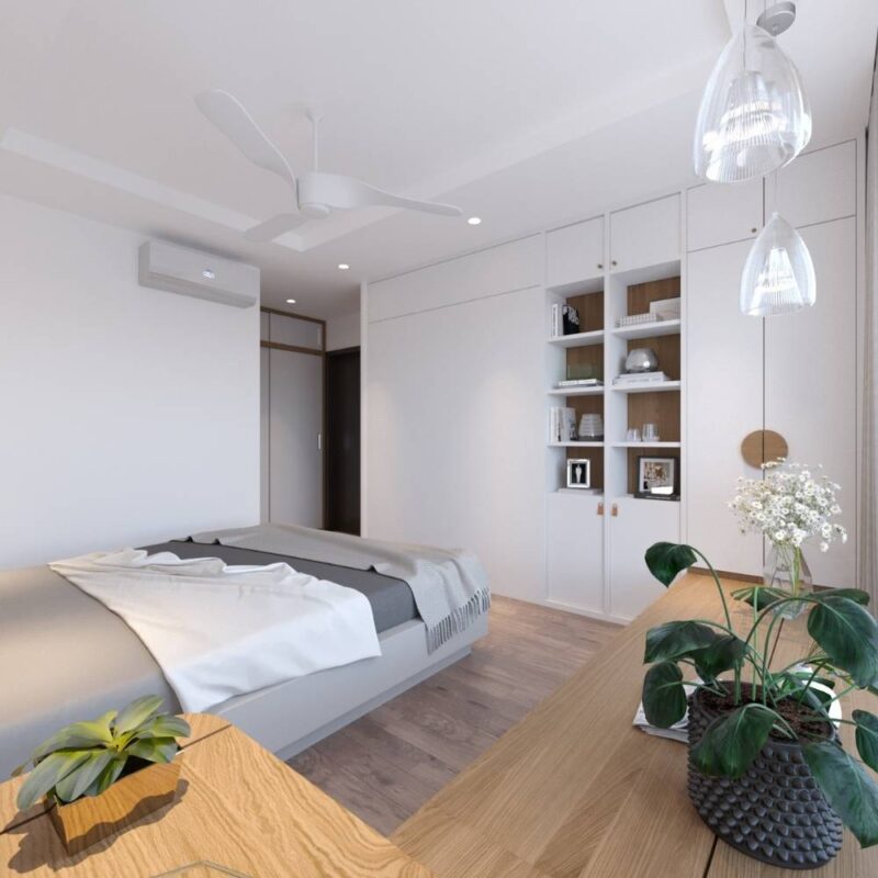 Hoàn thiện nội thất nhà nh Kiên - Time City - hình 04