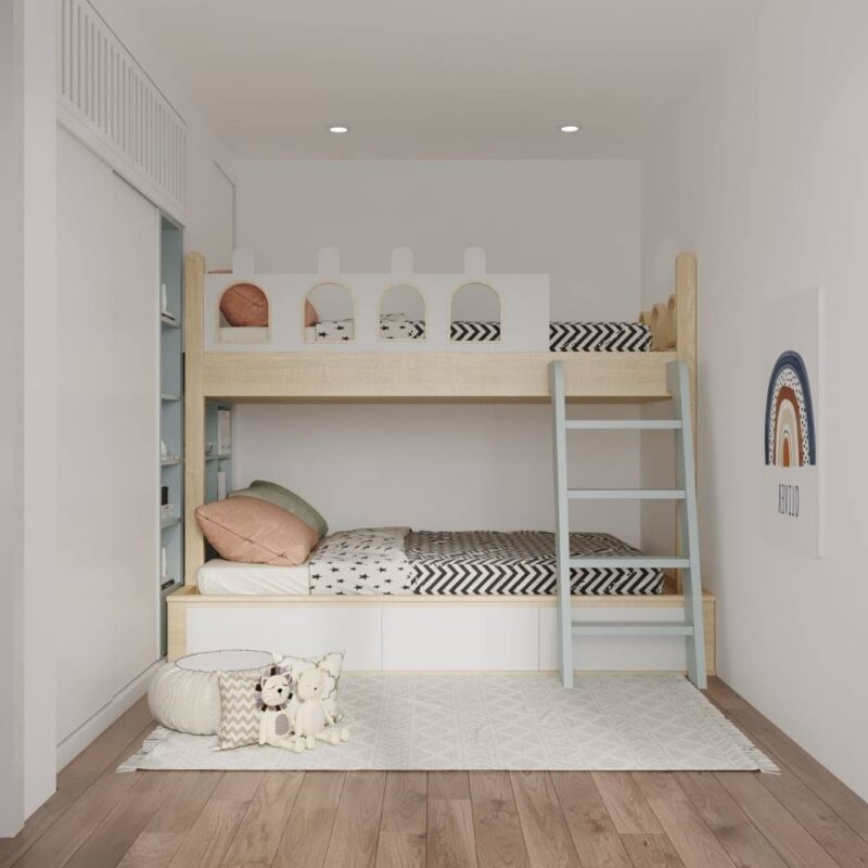 Hoàn thiện nội thất nhà nh Kiên - Time City - hình 03