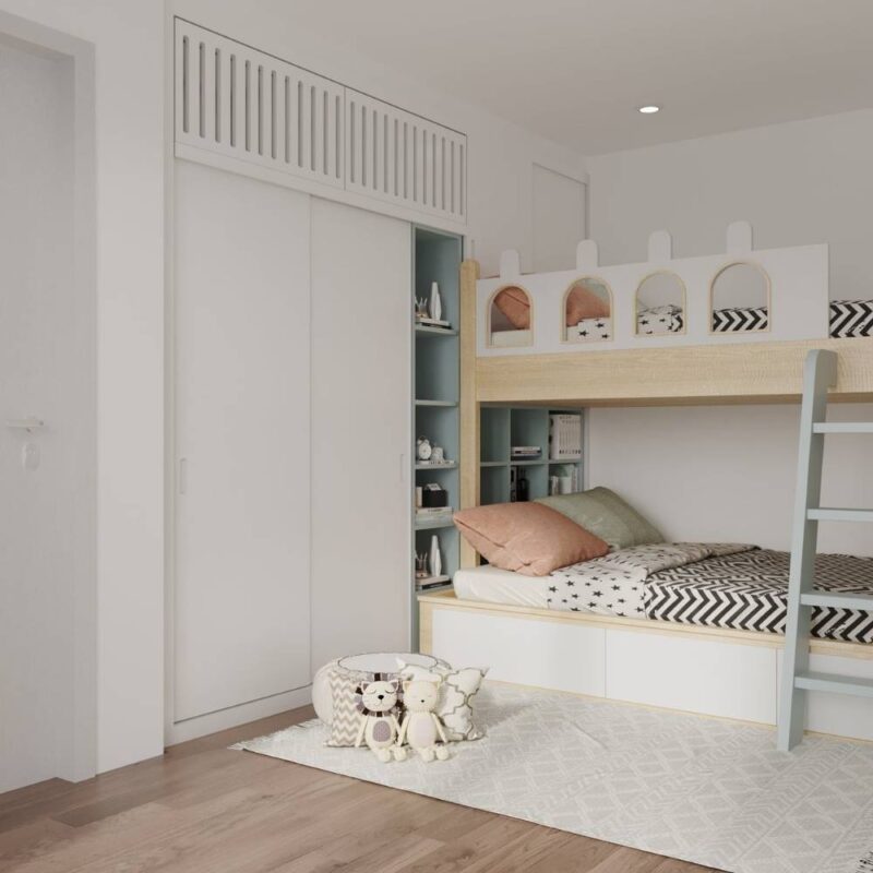 Hoàn thiện nội thất nhà nh Kiên - Time City - hình 02