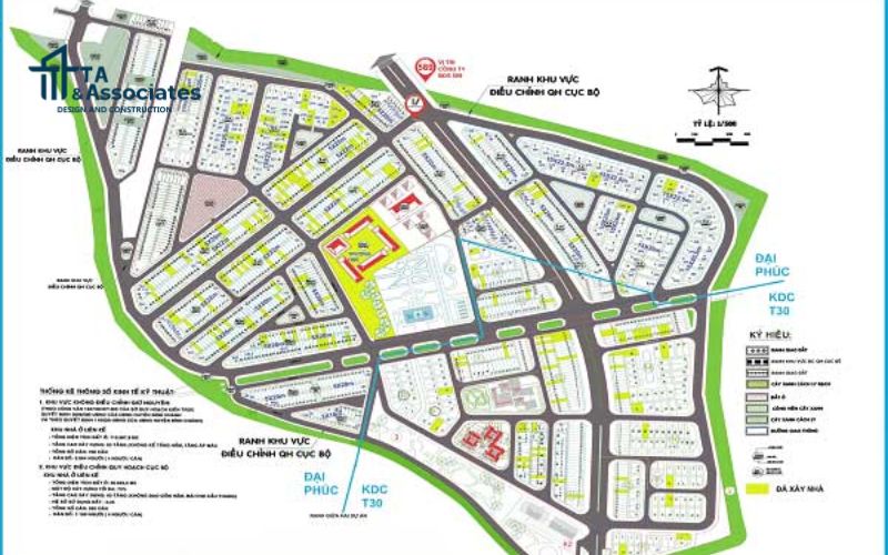 Quy hoạch chi tiết 1/500