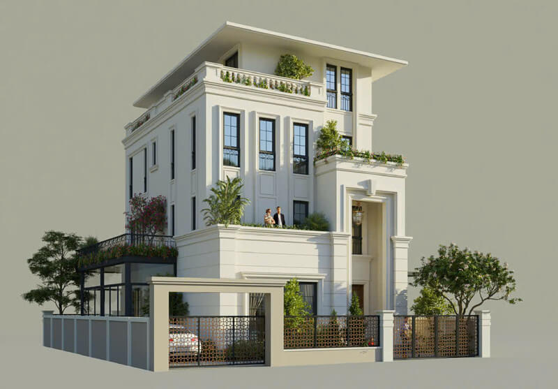 Thiết kế biệt thự cao cấp