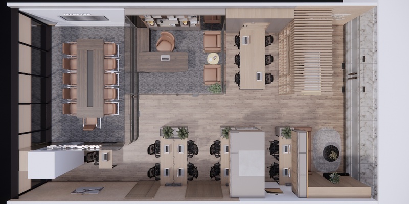 Thiết kế nội thất văn phòng