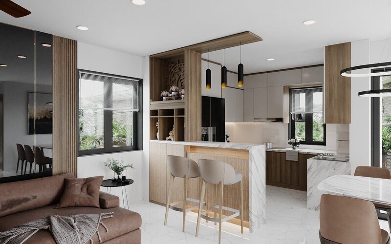 Thi công nội thất trọn gói tại Thành An và Cộng sự