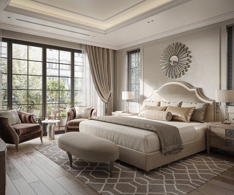 Mẫu phòng ngủ master