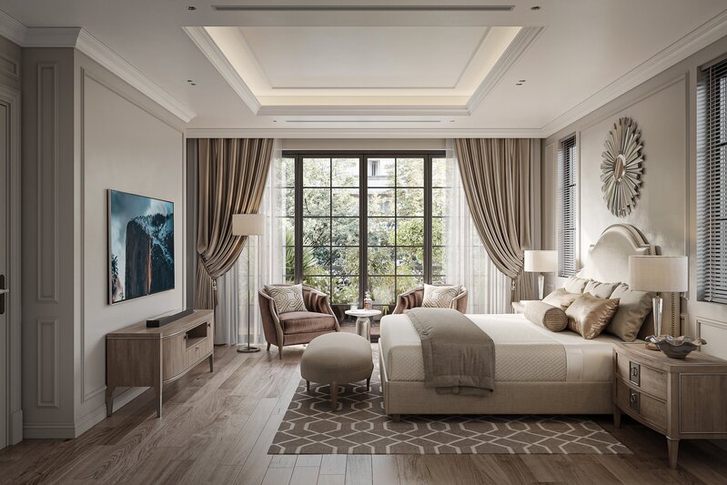 Thiết kế phòng ngủ hiện đại