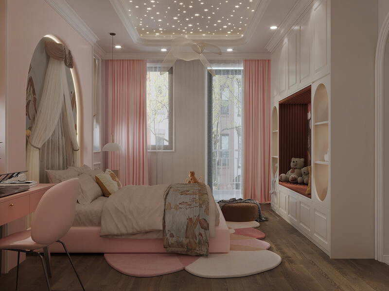 Thiết kế phòng cho nữ