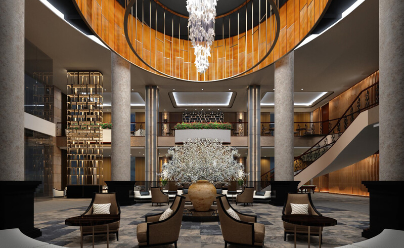 Thiết kế & thi công nội thất khách sạn