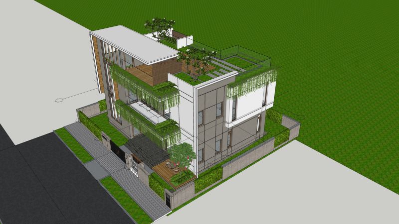 hình ảnh phối cảnh 3 phòng ngủ