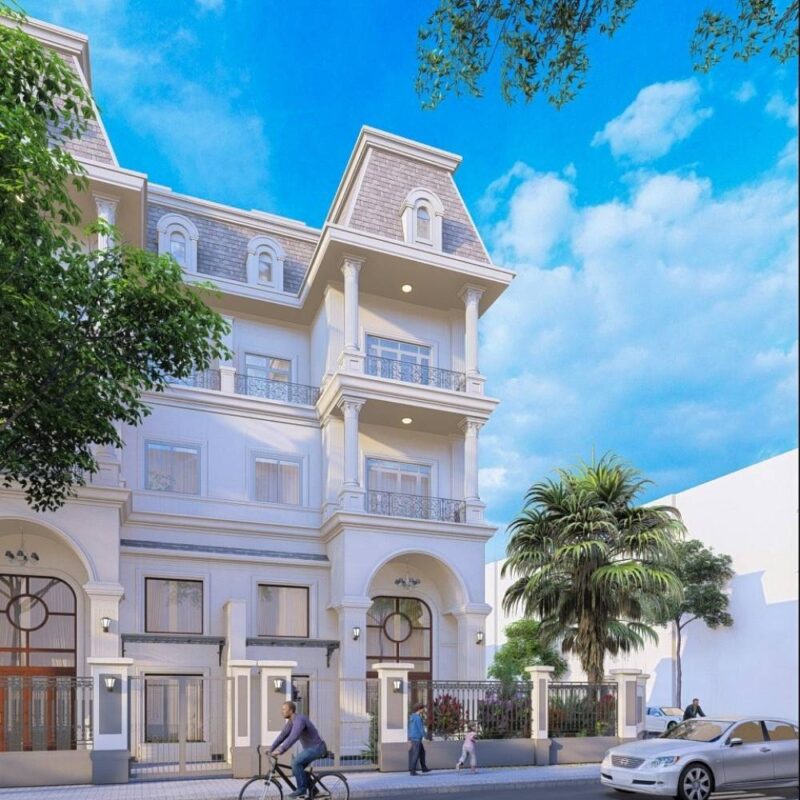 biệt thự nhà phố lideco 01
