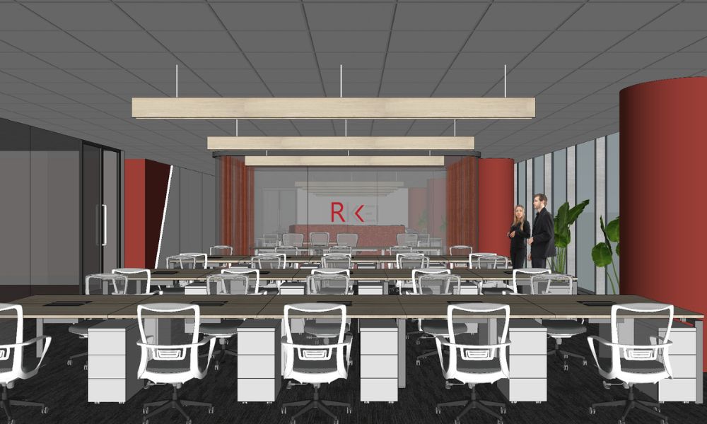 Văn phòng Rikkei Vinacomin Tower hình 06