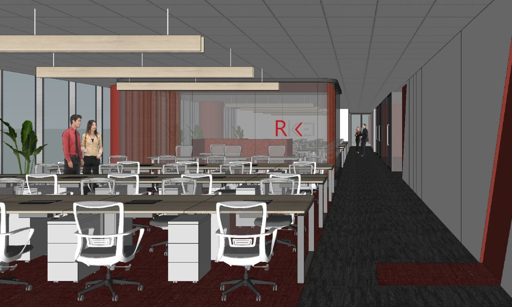 Văn phòng Rikkei Vinacomin Tower hình 05