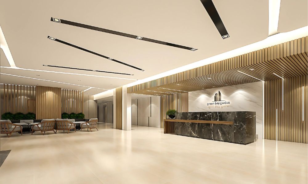Sảnh chung cư GREENBAY Hạ Long 01
