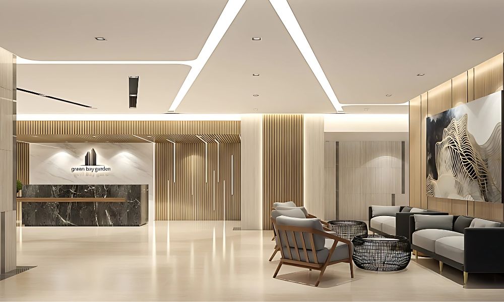 Sảnh chung cư GREENBAY Hạ Long 04