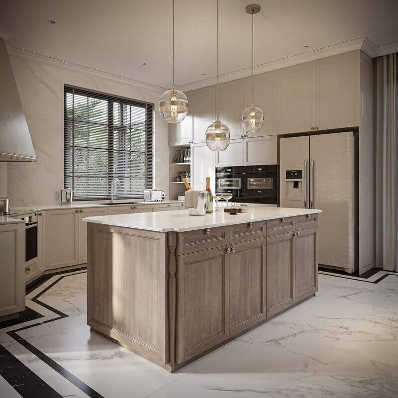 Thiết kế nội thất phòng bếp tại Thành An & Cộng sự