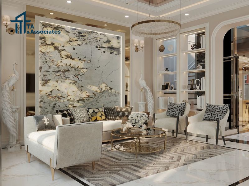 Mẫu nhà phố hiện đại với nội thất tối giản 