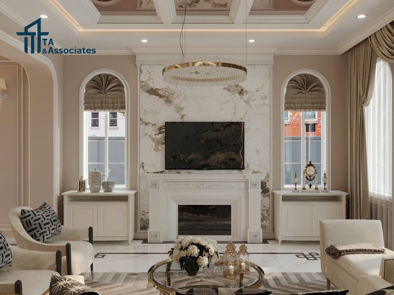 Mẫu nhà phố hiện đại với nội thất tối giản 2 